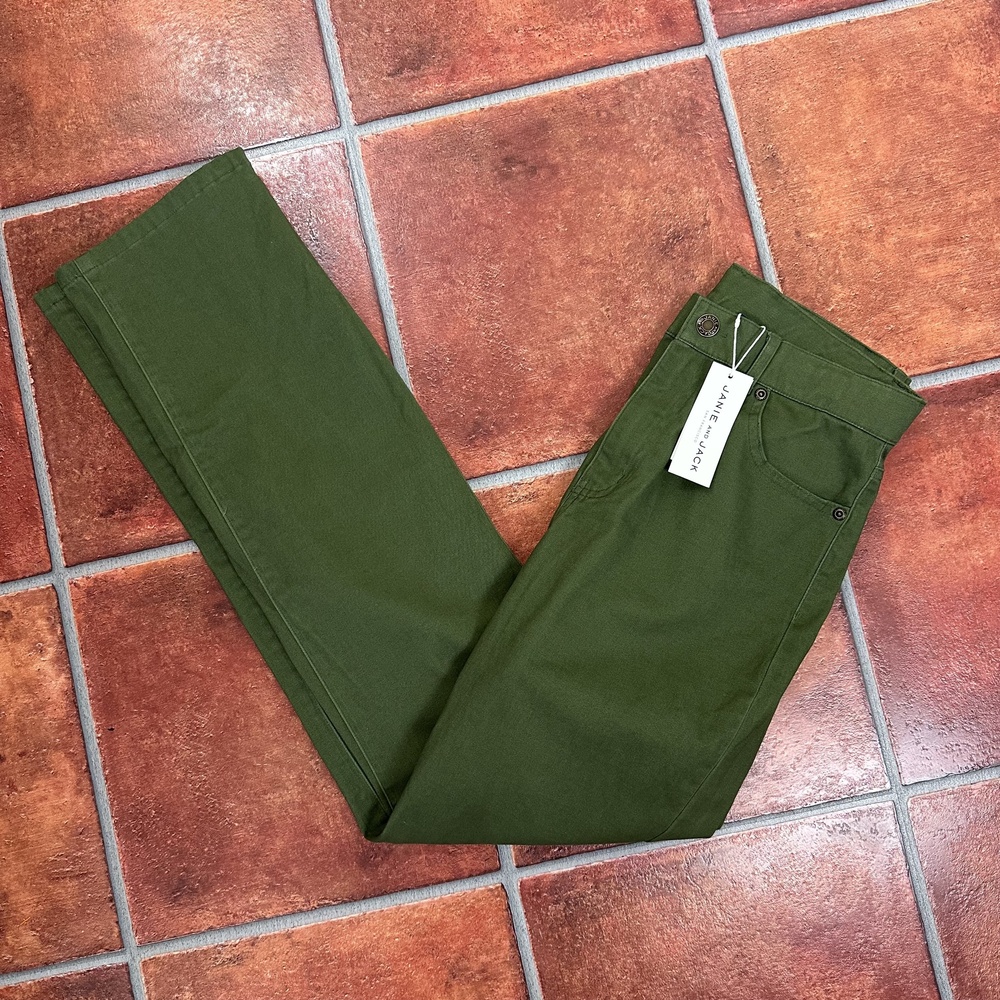 NWT Janie And Jack Adjustable Waist Stretch Casual Pants Girls Size 16